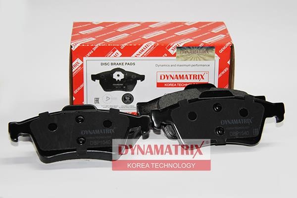 Dynamatrix DBP1540 Гальмівні колодки, комплект DBP1540: Купити в Україні - Добра ціна на EXIST.UA!