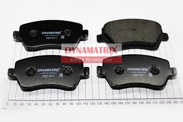 Dynamatrix DBP1617 Гальмівні колодки, комплект DBP1617: Купити в Україні - Добра ціна на EXIST.UA!