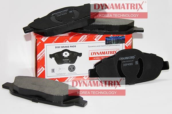 Dynamatrix DBP4003 Гальмівні колодки, комплект DBP4003: Купити в Україні - Добра ціна на EXIST.UA!