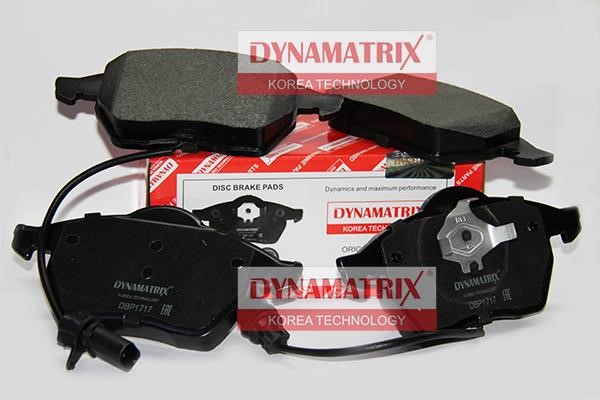 Dynamatrix DBP1717 Гальмівні колодки, комплект DBP1717: Купити в Україні - Добра ціна на EXIST.UA!