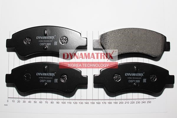 Dynamatrix DBP1399 Гальмівні колодки, комплект DBP1399: Купити в Україні - Добра ціна на EXIST.UA!