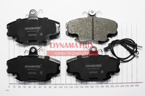 Dynamatrix DBP845 Гальмівні колодки, комплект DBP845: Купити в Україні - Добра ціна на EXIST.UA!