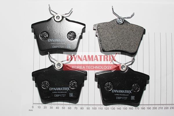 Dynamatrix DBP1727 Гальмівні колодки, комплект DBP1727: Купити в Україні - Добра ціна на EXIST.UA!