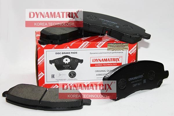 Dynamatrix DBP1621 Гальмівні колодки, комплект DBP1621: Купити в Україні - Добра ціна на EXIST.UA!