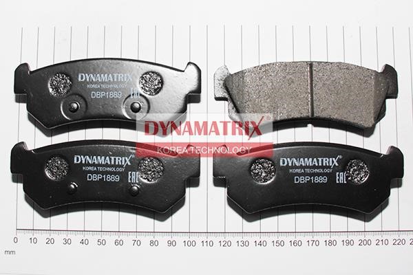 Dynamatrix DBP1889 Гальмівні колодки, комплект DBP1889: Приваблива ціна - Купити в Україні на EXIST.UA!