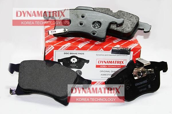 Dynamatrix DBP1640 Гальмівні колодки, комплект DBP1640: Купити в Україні - Добра ціна на EXIST.UA!