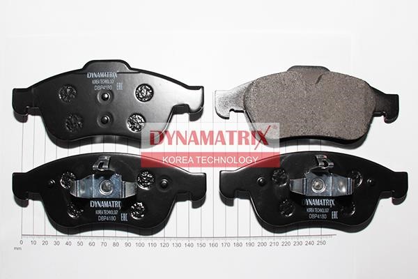 Dynamatrix DBP4180 Гальмівні колодки, комплект DBP4180: Купити в Україні - Добра ціна на EXIST.UA!
