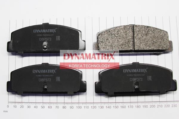 Dynamatrix DBP372 Гальмівні колодки, комплект DBP372: Купити в Україні - Добра ціна на EXIST.UA!