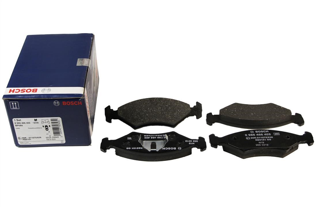 Bosch Тормозные колодки дисковые, комплект – цена 687 UAH