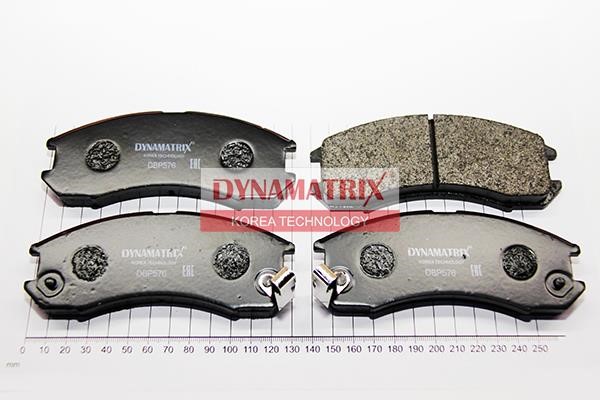 Dynamatrix DBP576 Гальмівні колодки, комплект DBP576: Купити в Україні - Добра ціна на EXIST.UA!