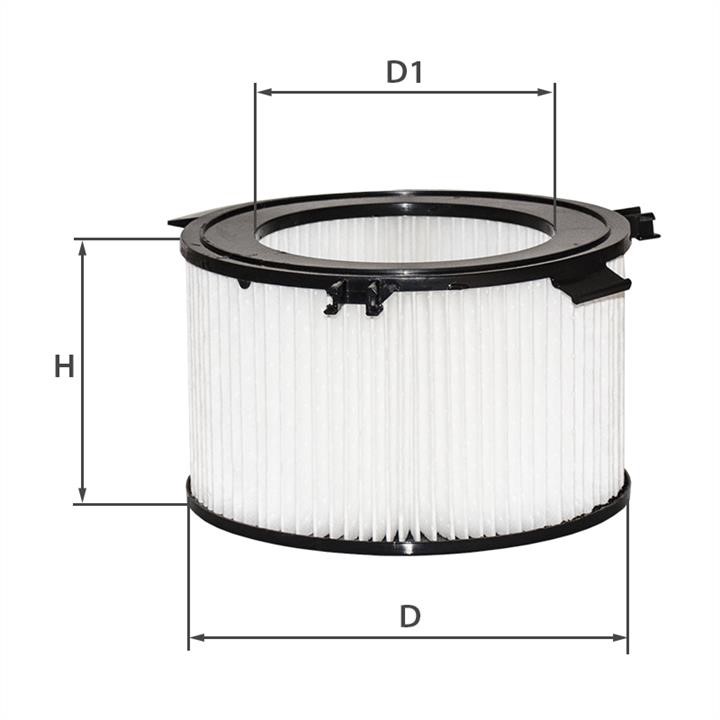 AC14003 Smartex Фильтр салона