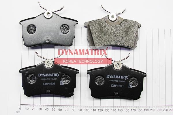 Dynamatrix DBP1506 Гальмівні колодки, комплект DBP1506: Купити в Україні - Добра ціна на EXIST.UA!