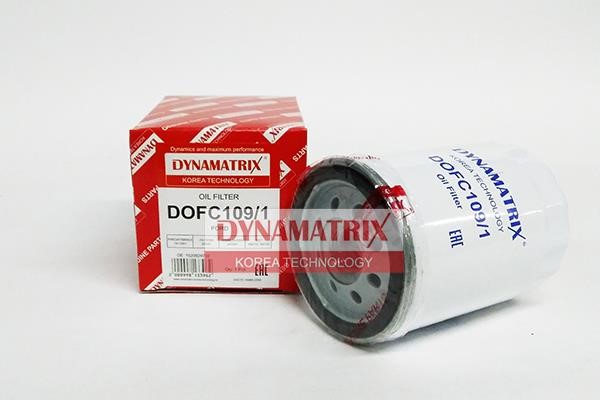 Dynamatrix DOFC109/1 Фільтр масляний DOFC1091: Приваблива ціна - Купити в Україні на EXIST.UA!