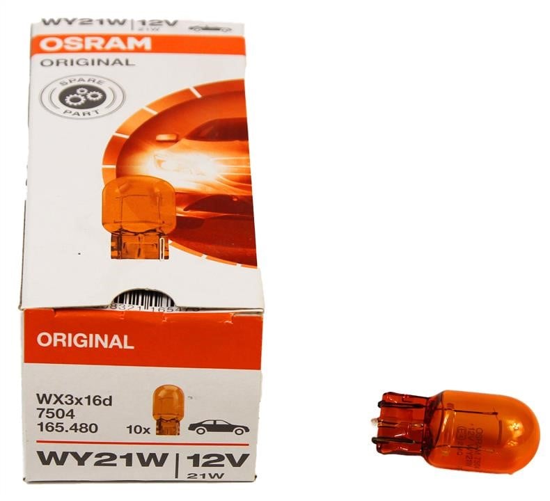 Osram Лампа розжарювання жовта WY21W 12V 21W – ціна 133 UAH