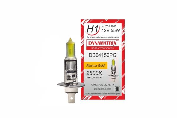 Dynamatrix DB64150PG Лампа галогенна 12В H1 55Вт DB64150PG: Купити в Україні - Добра ціна на EXIST.UA!