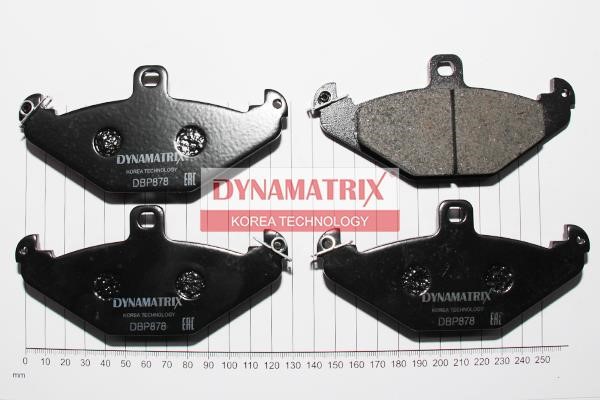 Dynamatrix DBP878 Гальмівні колодки, комплект DBP878: Купити в Україні - Добра ціна на EXIST.UA!