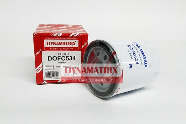 Dynamatrix DOFC534 Фільтр масляний DOFC534: Приваблива ціна - Купити в Україні на EXIST.UA!