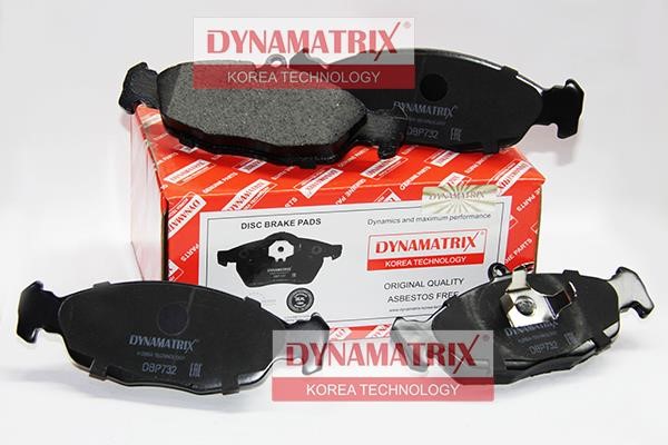 Dynamatrix DBP732 Гальмівні колодки, комплект DBP732: Купити в Україні - Добра ціна на EXIST.UA!
