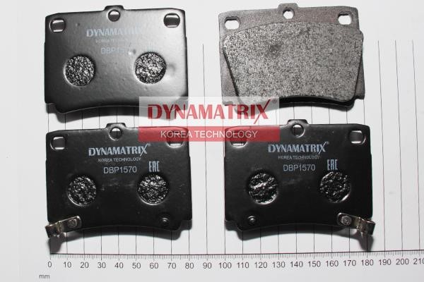 Dynamatrix DBP1570 Гальмівні колодки, комплект DBP1570: Купити в Україні - Добра ціна на EXIST.UA!