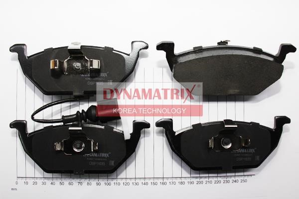 Dynamatrix DBP1635 Гальмівні колодки, комплект DBP1635: Купити в Україні - Добра ціна на EXIST.UA!