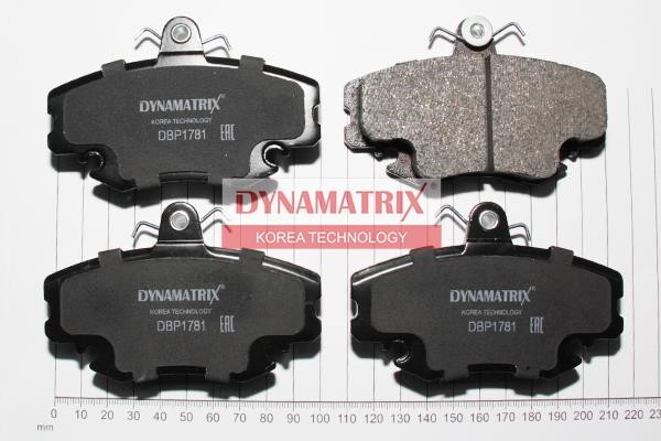 Dynamatrix DBP1781 Гальмівні колодки, комплект DBP1781: Купити в Україні - Добра ціна на EXIST.UA!
