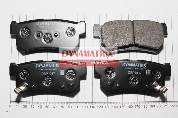 Dynamatrix DBP1937 Гальмівні колодки, комплект DBP1937: Купити в Україні - Добра ціна на EXIST.UA!