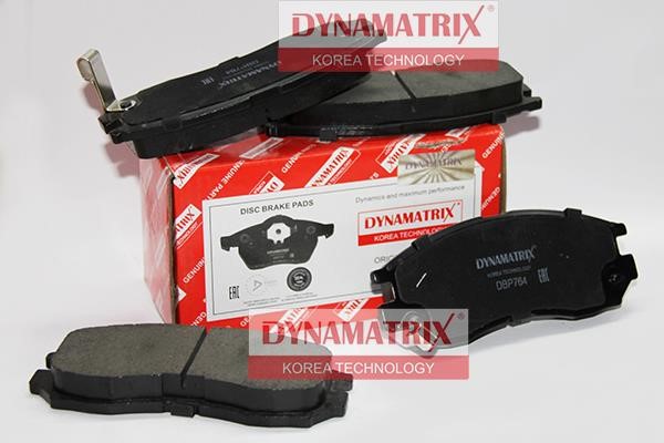 Dynamatrix DBP764 Гальмівні колодки, комплект DBP764: Купити в Україні - Добра ціна на EXIST.UA!