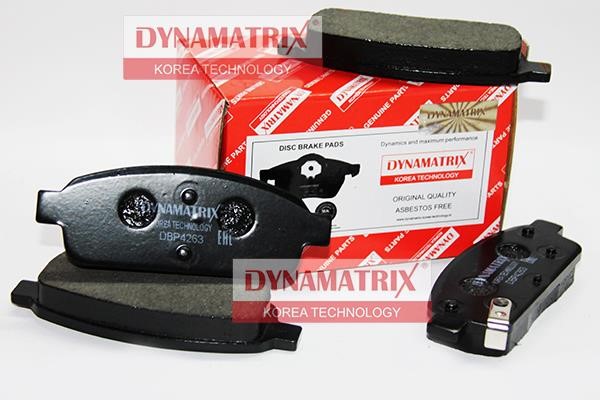 Dynamatrix DBP4263 Гальмівні колодки, комплект DBP4263: Купити в Україні - Добра ціна на EXIST.UA!