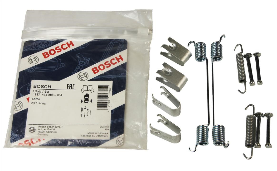 Комплект монтажный тормозных колодок Bosch 1 987 475 289