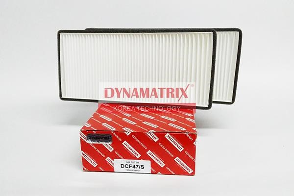 Dynamatrix DCF47/S Фільтр салону DCF47S: Купити в Україні - Добра ціна на EXIST.UA!