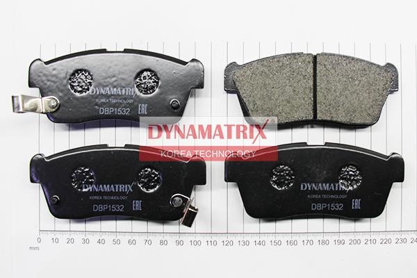 Dynamatrix DBP1532 Гальмівні колодки, комплект DBP1532: Купити в Україні - Добра ціна на EXIST.UA!