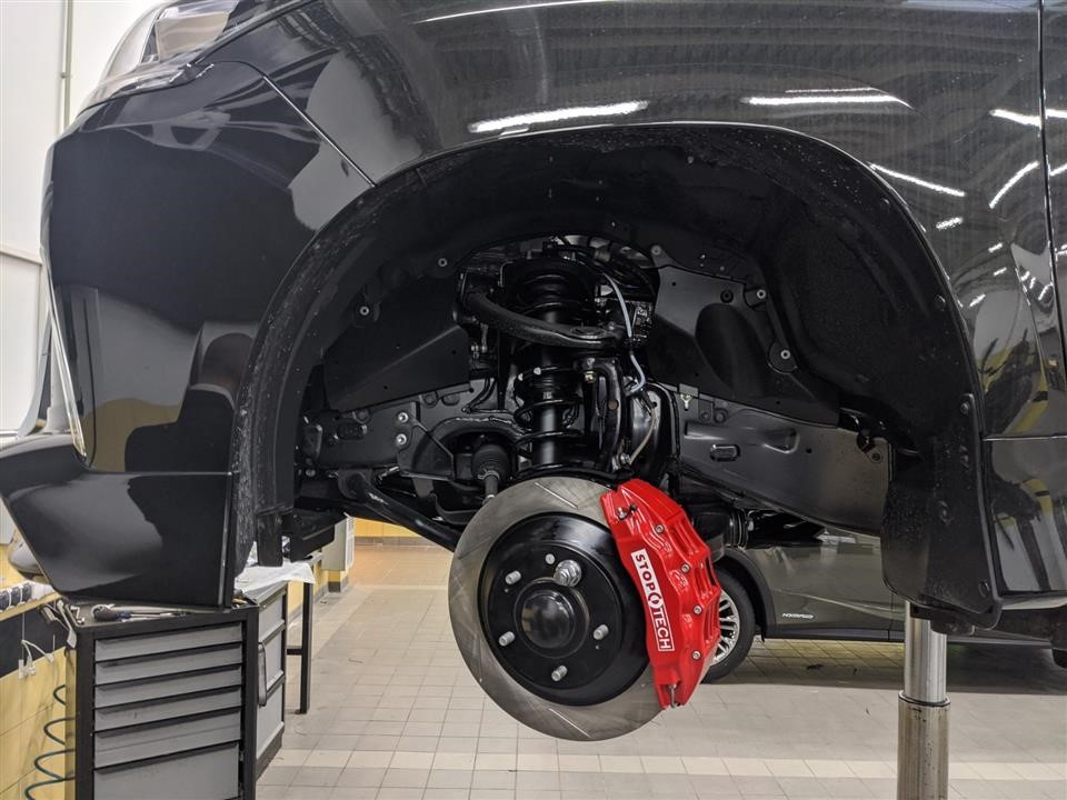 Комплект гальм Stoptech 82.J74.0058.71
