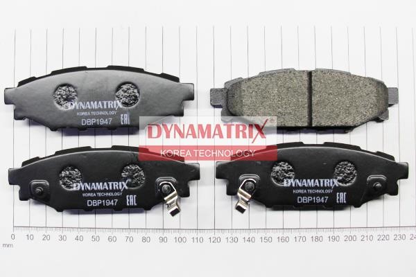 Dynamatrix DBP1947 Гальмівні колодки, комплект DBP1947: Купити в Україні - Добра ціна на EXIST.UA!