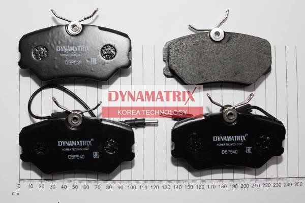 Dynamatrix DBP540 Гальмівні колодки, комплект DBP540: Приваблива ціна - Купити в Україні на EXIST.UA!