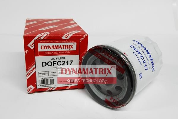 Dynamatrix DOFC217 Фільтр масляний DOFC217: Приваблива ціна - Купити в Україні на EXIST.UA!