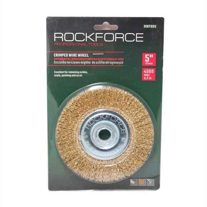 Rock Force RF-BWF006 Кордщітка дискова латунна для КШМ 150мм, в блістері RFBWF006: Купити в Україні - Добра ціна на EXIST.UA!