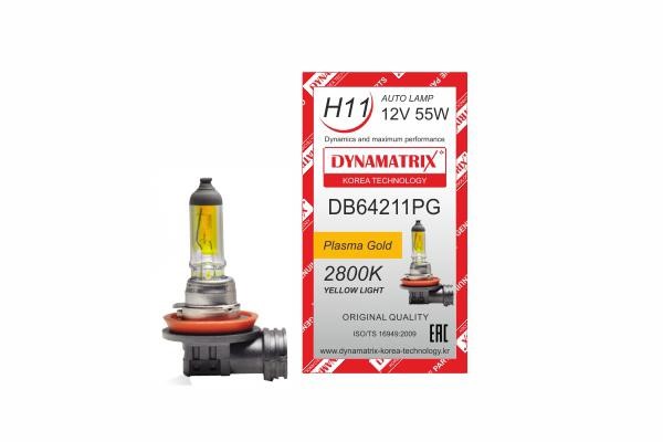 Dynamatrix DB64211PG Лампа галогенна 12В H11 55Вт DB64211PG: Купити в Україні - Добра ціна на EXIST.UA!