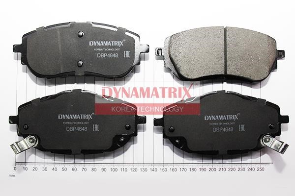 Dynamatrix DBP4648 Гальмівні колодки, комплект DBP4648: Купити в Україні - Добра ціна на EXIST.UA!