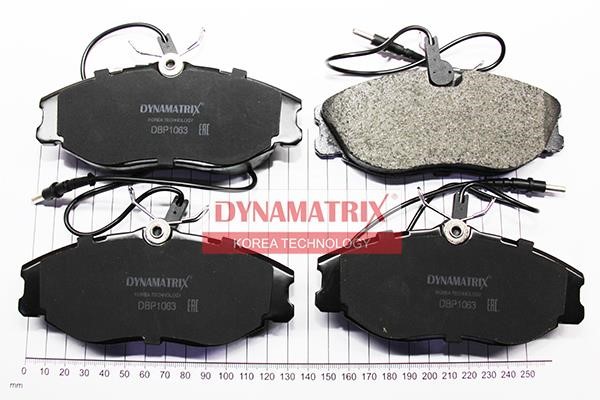 Dynamatrix DBP1063 Гальмівні колодки, комплект DBP1063: Купити в Україні - Добра ціна на EXIST.UA!