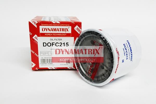 Dynamatrix DOFC215 Фільтр масляний DOFC215: Приваблива ціна - Купити в Україні на EXIST.UA!