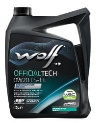 Wolf 8339479 Моторна олива Wolf OfficialTech LS FE 0W-20, 5л 8339479: Купити в Україні - Добра ціна на EXIST.UA!