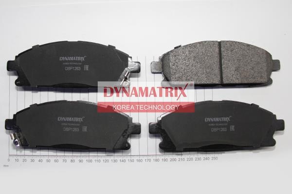 Dynamatrix DBP1263 Гальмівні колодки, комплект DBP1263: Купити в Україні - Добра ціна на EXIST.UA!