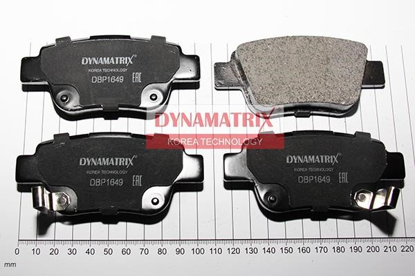 Dynamatrix DBP1649 Гальмівні колодки, комплект DBP1649: Купити в Україні - Добра ціна на EXIST.UA!