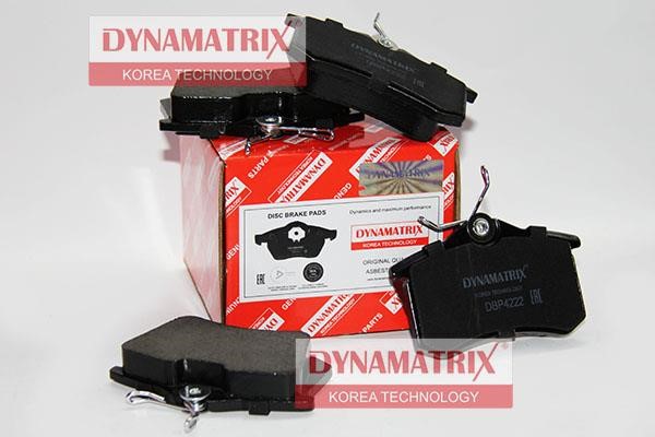 Dynamatrix DBP4222 Гальмівні колодки, комплект DBP4222: Купити в Україні - Добра ціна на EXIST.UA!