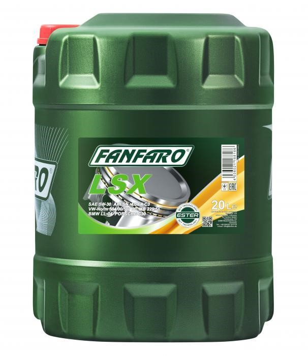 Fanfaro FF6701-20 Моторна олива FanFaro LSX 5W-30, 20л FF670120: Купити в Україні - Добра ціна на EXIST.UA!
