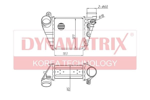 Dynamatrix DR96847 Інтеркулер DR96847: Купити в Україні - Добра ціна на EXIST.UA!