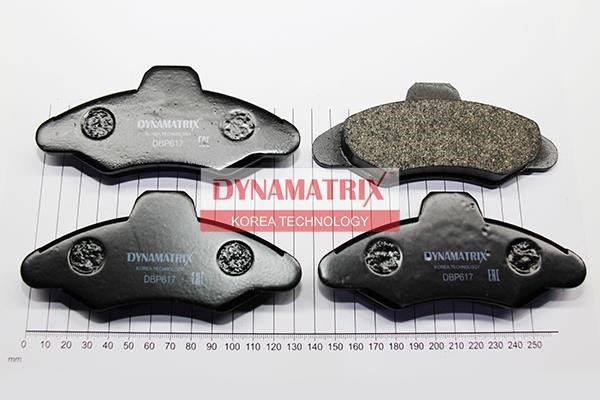 Dynamatrix DBP617 Гальмівні колодки, комплект DBP617: Купити в Україні - Добра ціна на EXIST.UA!