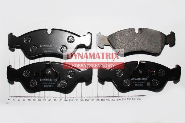 Dynamatrix DBP584 Гальмівні колодки, комплект DBP584: Купити в Україні - Добра ціна на EXIST.UA!