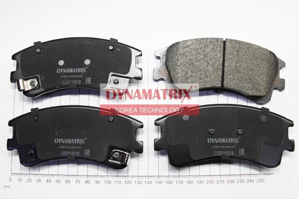 Dynamatrix DBP1619 Гальмівні колодки, комплект DBP1619: Купити в Україні - Добра ціна на EXIST.UA!