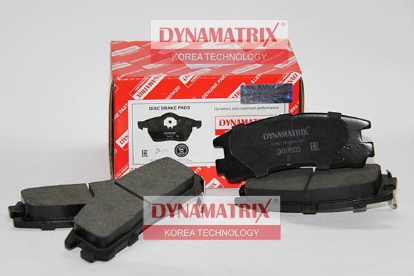 Dynamatrix DBP803 Гальмівні колодки, комплект DBP803: Купити в Україні - Добра ціна на EXIST.UA!
